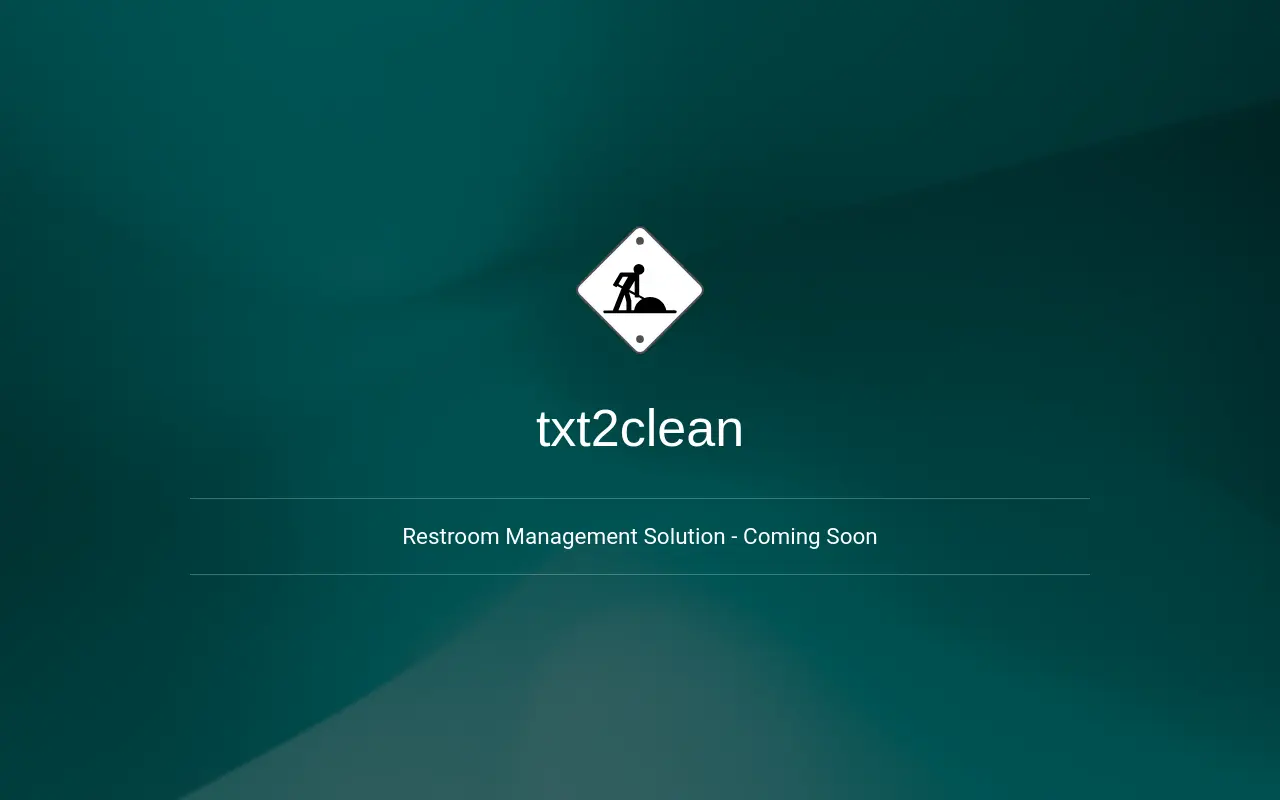 txt2clean.com 첫 화면